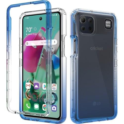 360 Full Body Clear Case For LG K92 5G Cases Shockproof TPU Bumper Flexible Phone Cases For LG K 92 Funda