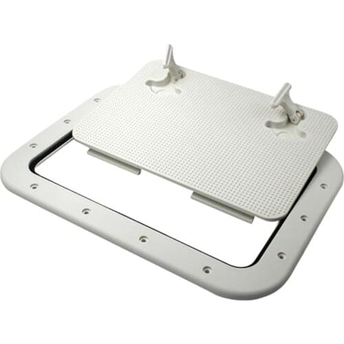 425-315mm Boat Hatch ABS Marine Access/Deck Hatch for Marine Yacht RV Non-Slip Removal Knob Anti-Aging Boat Accessories Marine