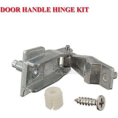 Car Auto For Fiat 500 Chrome Outer Door Handle Hinge Repair Kit OS or NS dd526