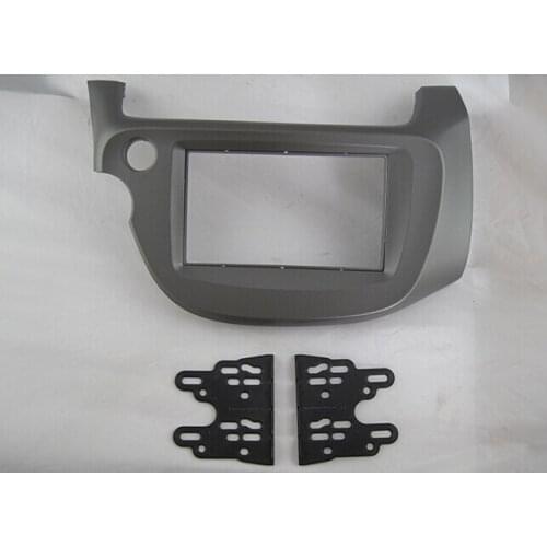 AHHDMCL Car Fascias Stereo Radio Panel Audio Navigation Frame Dash Kit For Fit Jazz 2008 2009 2010 2011 2012 2013