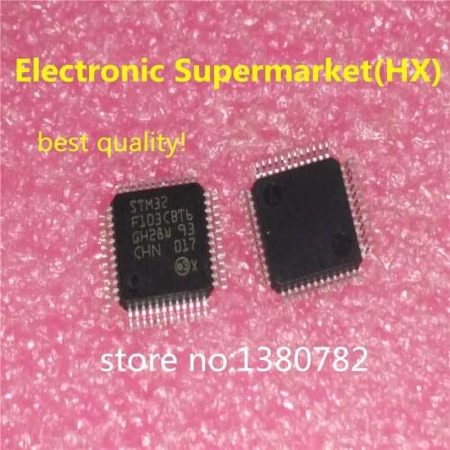 Free Shipping 50pcs/lots STM32F103CBT6 LQFP-48 New original IC In stock