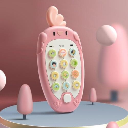 Kid Toys Mobile Phone Music For Children Chinese English Develop Education Toy Early Childhood Education Toys