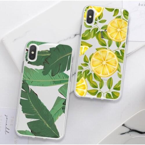 DIFFRBEAUTY Phone Case For iPhone XR 6 6s 7 8 Plus X XS MAX 5 5S SE Cute Flower Transparent Soft Phone Cover For iPhone 8 7 Plus