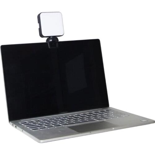 Dual Color Temp Fill Light 6W LED Video Light 2500K-6500K 2000mAh with Clip for Photography - Dimmable & Rechargeable