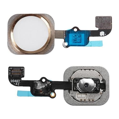 Home button for Iphone 6S 6S Plus Gold assembled without fingerprint