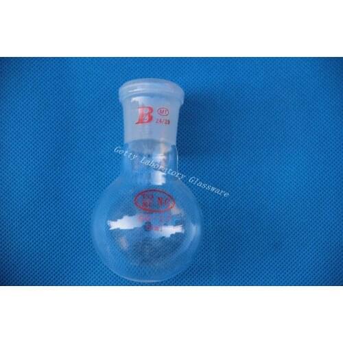 Round bottom flask,single neck,50ml,24/29,heavy wall (Borosilicate glass 3.3)