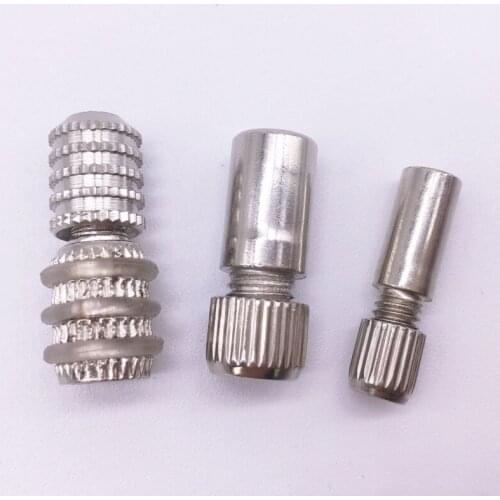 Wkooa Furniture Nuts Screws Glass Plate Holder Screws Pack 50