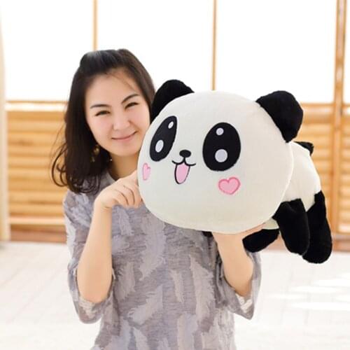 25/35CM Kawaii Cute Panda Plush Toys Cartoon Animal Stuffed Toy Dolls for Children Boys Baby Birthday Christmas Gift bedside toy