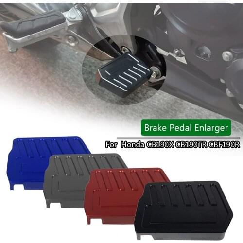 Motorcycle Accessories For Honda CB190X CB190TR CBF190R CB190R CB190SS CNC Rear Set Foot Pedal Shifter Brake Lever Cap Enlarger