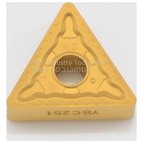 New Original China Brand CNC Tool TNMG160408-PM YBC251 Carbide Inserts TNMG160408PM YBC251 For Steel