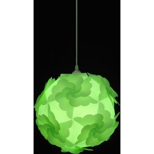 DIY Luxury Acrylic PP Flower Ball Dining Room Pendant Lamp Living Room Bedroom Restaurant Corrider Balcony Pendant Lamp