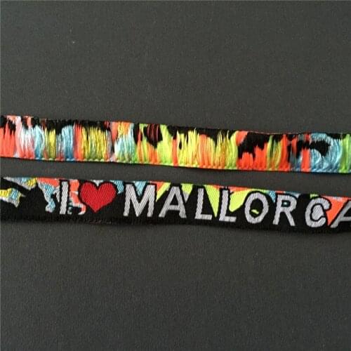 Custom Seamless Double Density Woven Label Woven Tape