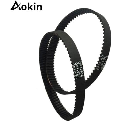 3D Printer Parts GT2 Closed Loop Timing Belt Rubber 2GT 6mm 110 112 122 158 200 280 300 400 610 852 mm Synchronous Belts Part