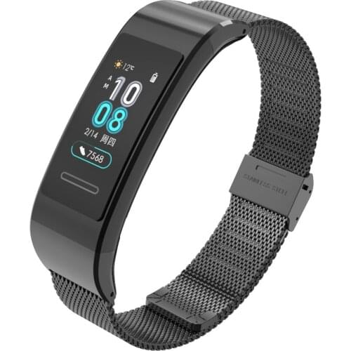 Strap for Huawei Band 4 pro Milanese Wrist Strap for Huawei Band 3 pro Bracelet Metal Watch Accessories for Huawei Band 3