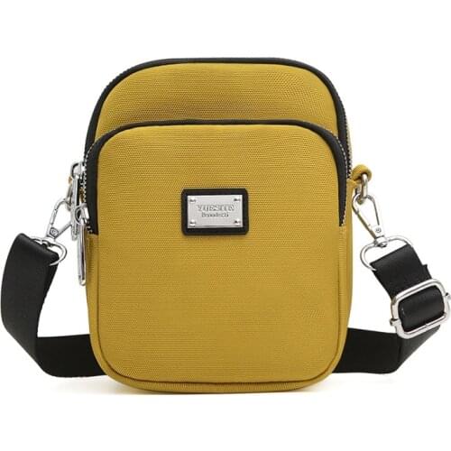 Womens Shoulder Bag Nylon Handbag Large Capacity New Fashion Messenger Bag Small Fashion Womens Single Shoulder Tote