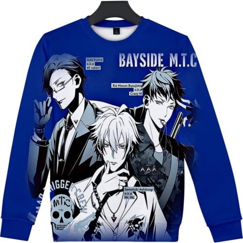 2021 Hypnosis Mic 3D Printed O-Neck Sweatshirt Women/Mens Fashion Long Sleeve Sweatshirts Streetwear hoodie pullover Clothes