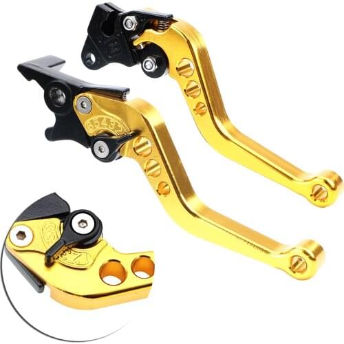 Universal Fit for Motorbike Modification CNC Motorcycle Clutch Drum Brake Lever Handle 1 Pair Alloy Motorcycle Brake Handle