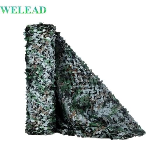 WELEAD 2M Digital Woodland Military Camouflage Netting for Hunting Hiding Mesh Outdoor Bird Fishing Army Party Decoration Jungle
