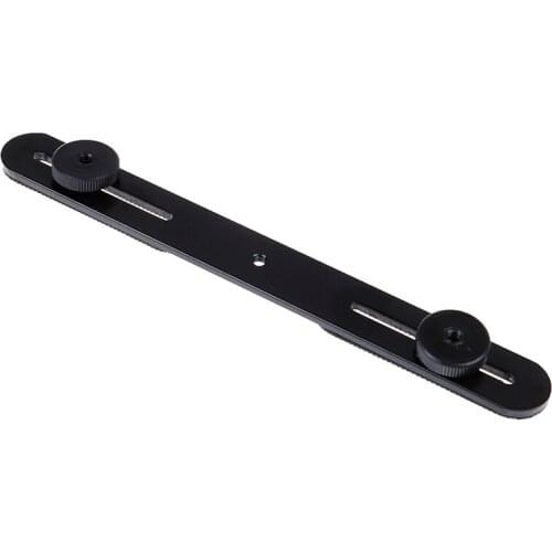 Voor 1/4 Schroef Studio Statief Light Stand Camera Camera Knippert Accessoires Dual Flash Bracket Mount Houder