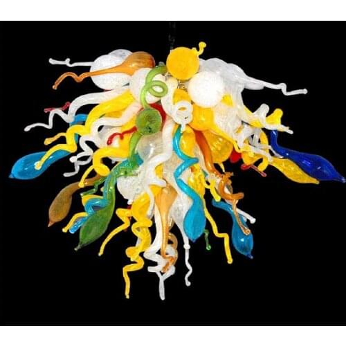 High Quality Christmas Deco Light Fixture Hand Blown Chandelier