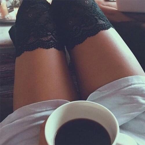 2020 Autumn Trend Laced Women Winter Cable Knit Over Knee Long Boot Thigh-High Warm Stockings Lace Leggings