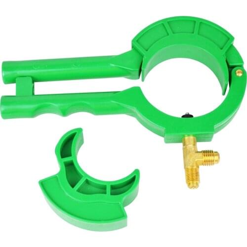 1pc R134A R12 Car A/C Air Conditioning Refrigerant Refrigeration Bottle Opener Open Valve Side Mount Can Tap Valve Tool