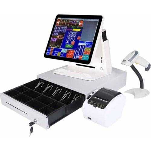 15 inch Touch Screen POS Machine Price POS Computer PC Restaurant/Retail/Supermarket POS