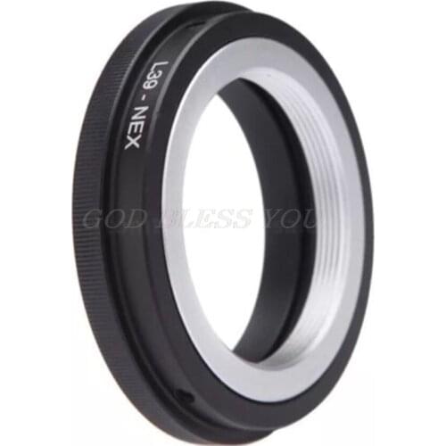 L39-NEX Camera Lens Adapter Ring L39 M39 LTM lens mount to for sony NEX 3 5 A7 E A7R A7II converter L39-NEX Screw Drop Shipping