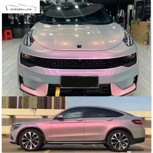 Auto PVC Full Body Magic Candy Color Flip Volcano Grey Car Glossy Air Bubble Free Car Wrapping Film Vinyl