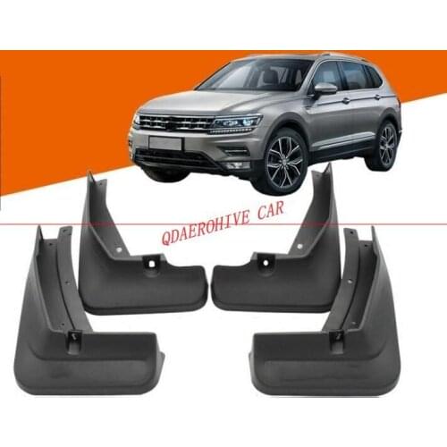 QDAEROHIVE MudFlaps Splash Guards For VW Tiguan 2 Mk2 2016 2017 2018 mudguard 2016-2018