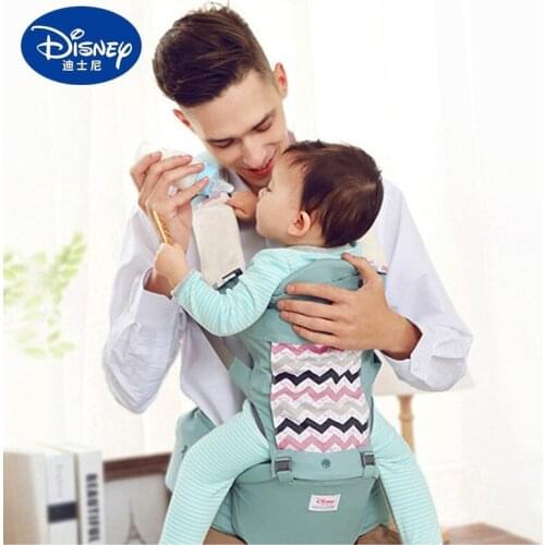 Disney Printed Baby Carrier Newborn Seat Baby Lumbar Stool Fashionable Multifunctional Outing Practical Backpack Cartoon Strap