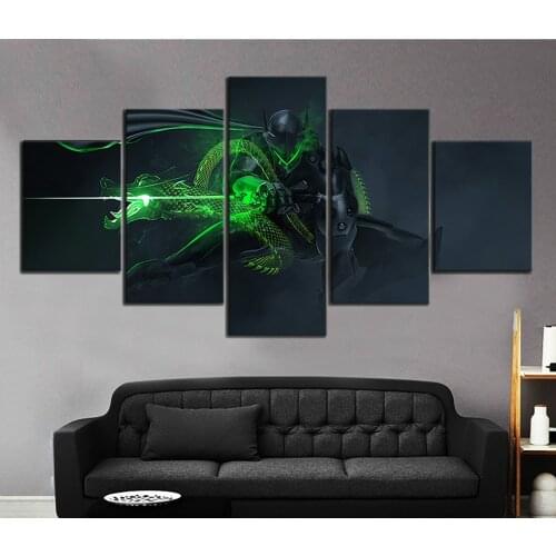 Genji Ultron Overwatch Games Art Wall Paintings Canvas Art Bedroom Wall Decor Painting