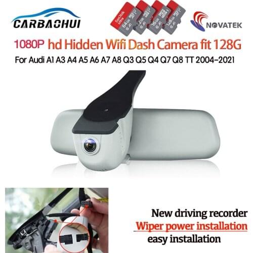 HD 1080P New Plug and play Car Dash Cam Video Recorder Original DVR For Audi A1 A3 A4 A5 A6 A7 A8 Q3 Q5 Q4 Q7 Q8 TT 2004-2021