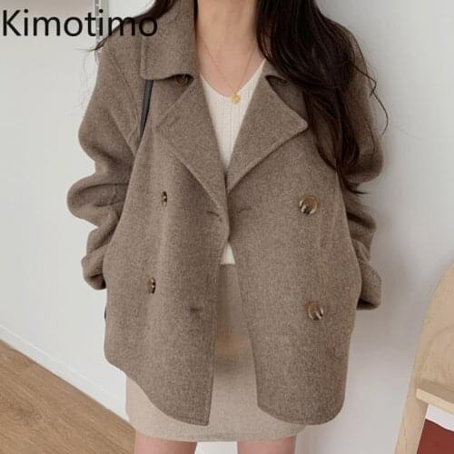 Kimotimo Womens Long Coats
