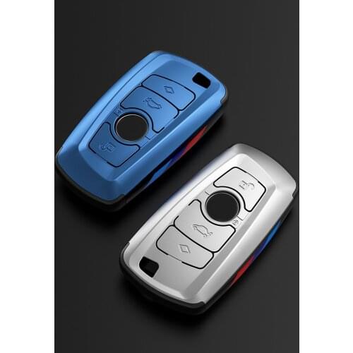 Fashion PC Carbon fiber Car Remote Key Case Cover For BMW 1 2 3 4 5 6 7 Series X1 X3 X4 X5 X6 F30 F34 F10 F07 F20 G30 F15 F16