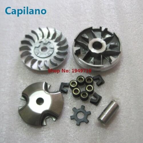 Motorcycle/scooter JOG50 BWS50 ZUMA50 variator assembly clutch pulley driven kit for Yamaha 50cc BWS JOG 50 spare parts