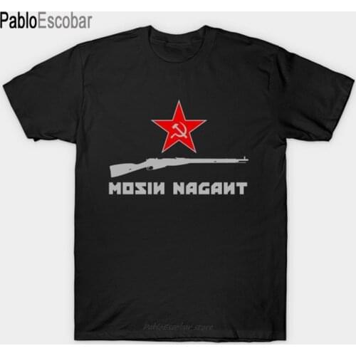 Men cotton tshirt summer t shirt Mosin Nagant Rifle Lover T-Shirt For Mosin lovers. man shubuzhi tee-shirt bigger size