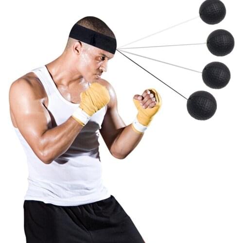Punching Balls Boxing Fight Speed Ball Magic Reaction Ball Fight Reflex Speed Training Muay Thai Exercise Responsive Equipment