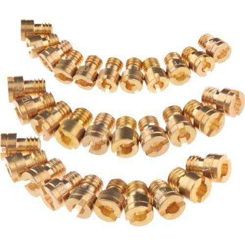 Main Round Fuel Jet 72 74 75 76 78 80 82 85 87 88 For Keihin CVK Carb