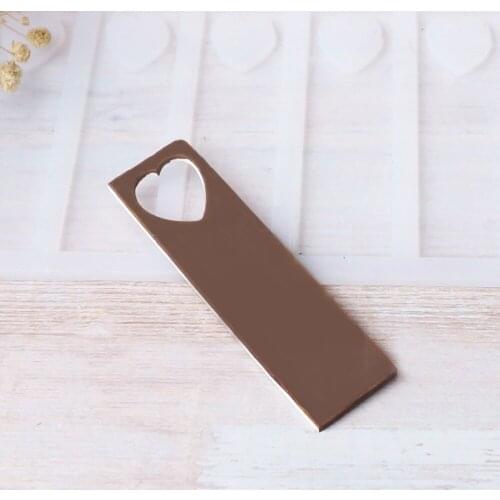 Rectangle and heart shape Non-stick Silicone Chocolate Mold Ice Molds Cake Mould Bakeware Baking Tools