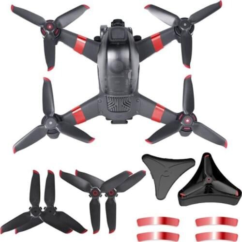 Quick Release 5328S Propellers for DJI FPV Drone Replacement Wing Fan Prop + Sticker + Propeller Storage case for DJI Accessory