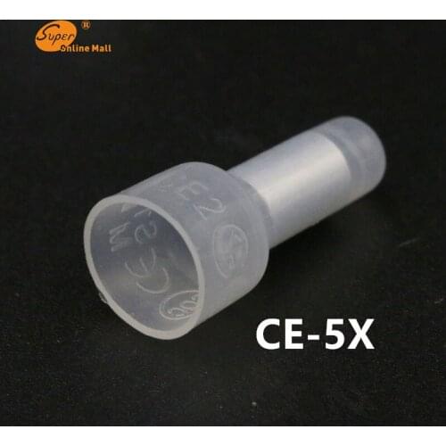 Wire connector terminals Insulated pacifiers line cap aluminum CE-5X terminal fittings Applicable connect 1.5 square wire