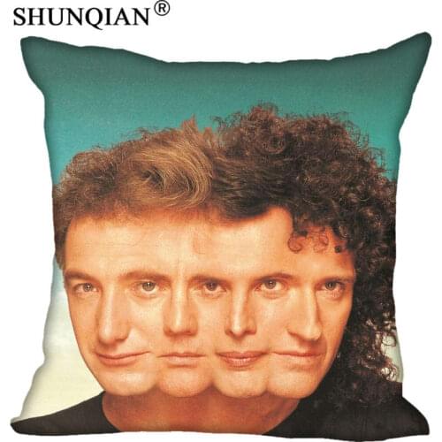 High Quality Queen Style throw Pillowcase Square Zippered Pillow Cover Custom Gift 40X40cm Drop Shipping