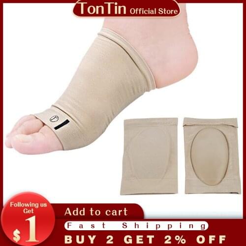 1 Pair Foot Arch Support Plantar Fasciitis Heel Pain Aid Foot Run-up Pad Feet Cushioned Cushioned Shoes Insole