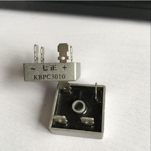 10pcs KBPC3010 Fangqiao 30A1000V SEP genuine single-phase bridge rectifier quality assurance