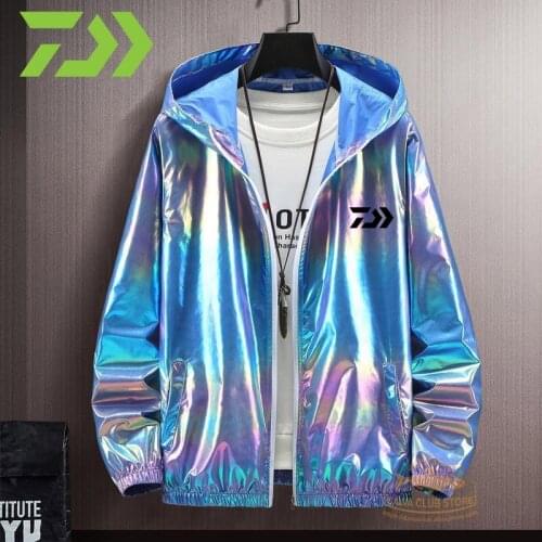 2021 DAWA Fishing Jacket Outdoor Cycling Sun Protection Jacket Breathable Coat Camping Anti-UV DAIWA Fishing Waterproof Jacket