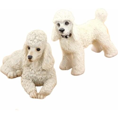 3D Poodle Silicone Molds Candle Chocolate Mould Polymer Clay Resin Gumpaste