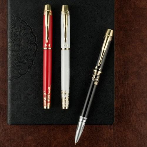 Free Shipping Luxury Brand Fountain Pen Office Executive Writing Gift Dragon Engraving Fountain Pen 2806 Buy 2 Pens Send Gift