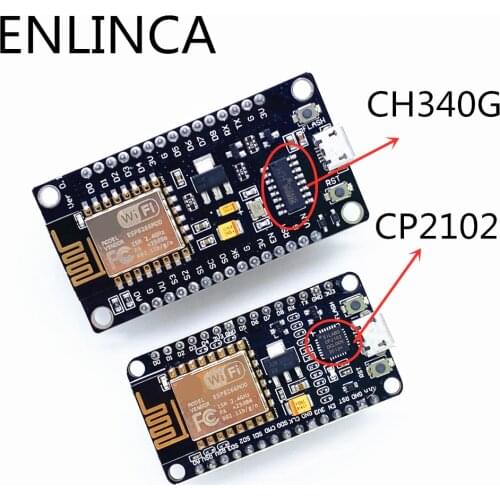 Wireless module NodeMcu v3 v2 Lua WIFI development board ESP8266 ESP32 with pcb Antenna and usb port ESP-12E CP2102