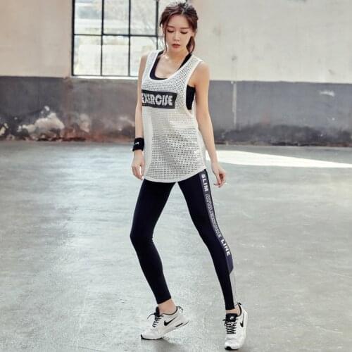 3 Pcs Workout Clothes For Women Yoga Set top bra Leggings Women Tracksuit Gym Clothing Fitness Sport Suit Running Sportswear